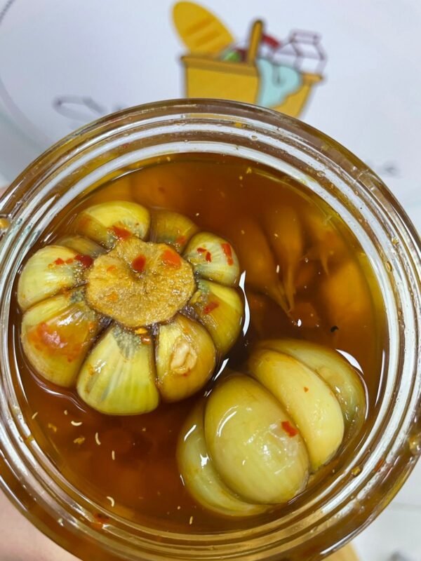 أچار ثوم عربي Garlic Achaar Arabic Style