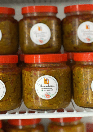 أجار باميا Okra Achaar