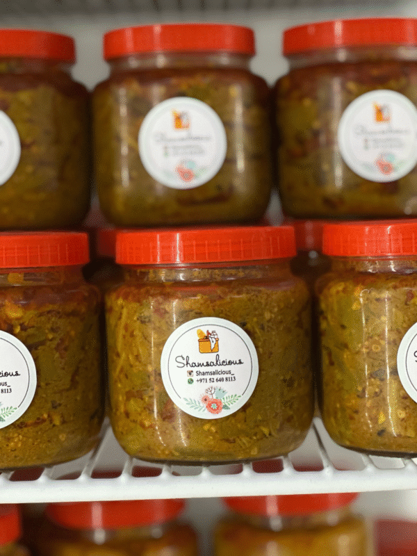 أجار باميا Okra Achaar