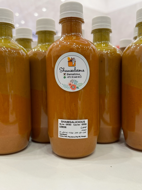 أچار ليمون سائل وسط  Limon Liquid  500 مل