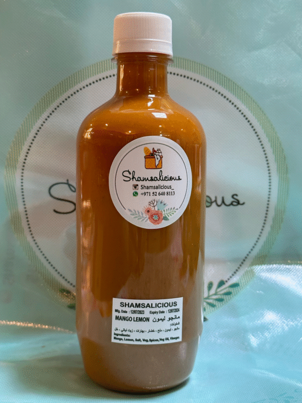 أچار مانجا ليمون سائل حجم وسط Mango Limon Medium Size