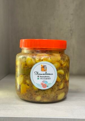 Garlic Hindi Achaarأچار ثوم هندي