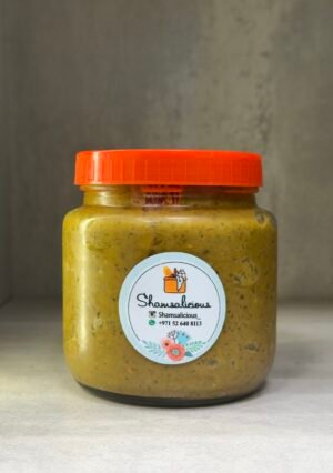 اتشار التمر الهندي بالفلفل الاخضر  tamreen achaar with green chilli