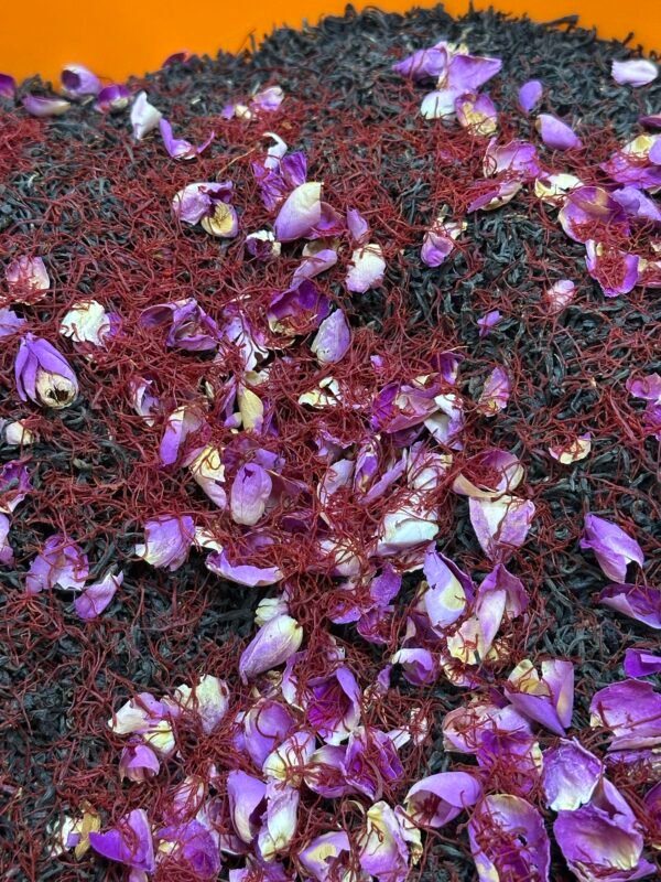 شاي بالورد المحمدي والزعفران